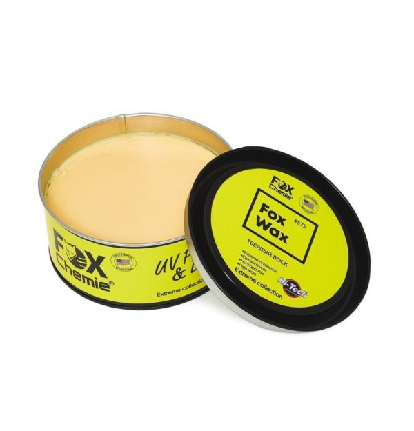 Fox Wax твердый воск для защиты кузова с воском карнауба , 453г