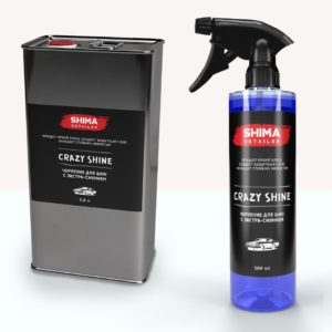 SHIMA Чернение для шин с экстра-сиянием CRAZY SHINE , 5 л
