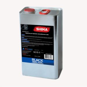SHIMA Состав для чернения шин с гидрофобным эффектом BLACK BRILLIANCE , 5 л