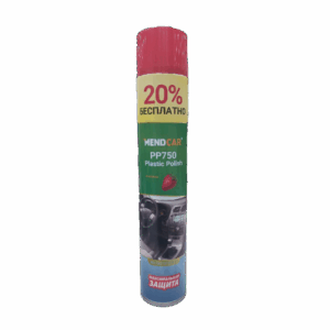 Mendcar Plastic Polish очиститель-полироль пластика (Клубника), 750 мл.