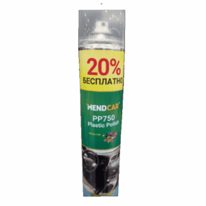 Mendcar Plastic Polish очиститель-полироль пластика (Bubble Gum), 750 мл.