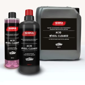 SHIMA 4-х кислотный очиститель дисков (концентрат) ACID WHEEL CLEANER , 1 л