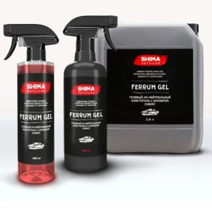 SHIMA Гелевый pH-нейтральный очиститель (cherry) FERRUM GEL , 1 л