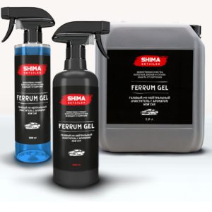 SHIMA Гелевый pH-нейтральный очиститель (new car) FERRUM GEL , 1 л