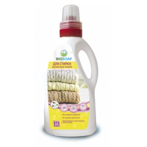 BIOSOAP СРЕДСТВО ДЛЯ СТИРКИ ДЕЛИКАТНЫХ ТКАНЕЙ , 1.5 л