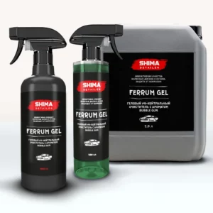 SHIMA Гелевый pH-нейтральный очиститель (bubble gum) FERRUM GEL, 1 л.