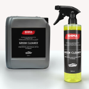 SHIMA Очиститель битумных пятен и смолы GREEN CLEANER, 500 мл.