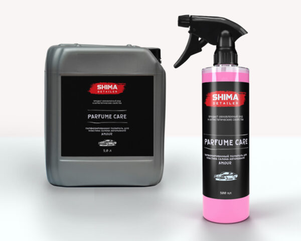 SHIMA DETAILER PARFUME CARE AMOUR Матовый полироль для пластика салона автомобиля, 5 л.