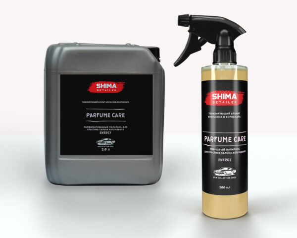 SHIMA DETAILER PARFUME CARE ENERGY Глянцевый полироль для пластика салона автомобиля, 5 л.