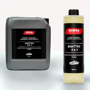 SHIMA DETAILER QUATTRO PUNCH Очиститель-кондиционер для кожи, 500 мл.