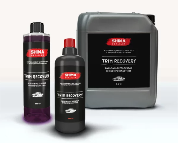 SHIMA DETAILER TRIM RECOVERY Бальзам-реставратор внешнего пластика, 500 мл.