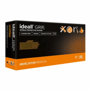 Перчатки IDEALL GRIP оранжевые XL, 1 уп.