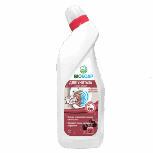 BIOSOAP Средство для чистки унитаза (Супер вишня), 750 мл.