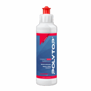 POLYTOP Diamant 5000 Super Cut - Среднеабразивная (одношаговая) полировальная паста (P3000), 250 мл.